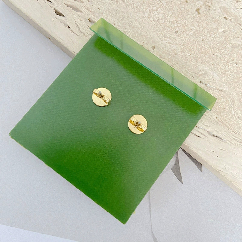 Tory Burch Rhinestone Letter Earrings - Picture 4 of 6